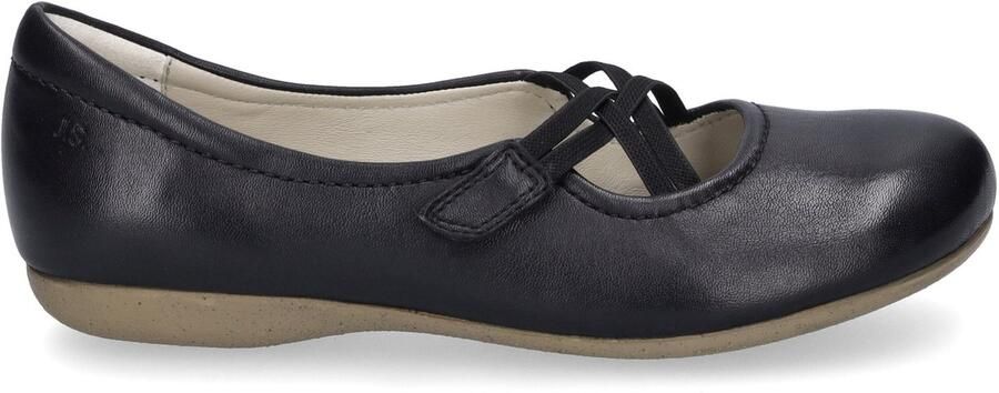 Josef Seibel Ballerina's met riempje Fiona 39 Feestelijke schoen slipper comfortschoen met gekruiste elastiek