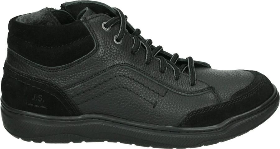 Josef Seibel BAXTER 02 Vrije tijd half-hoog Heren veterschoen Heren sneakers Zwart