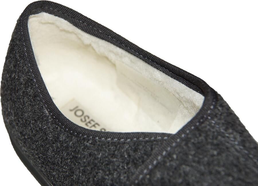 Josef Seibel Belfort 85 W Hausschuh für Herren Grau