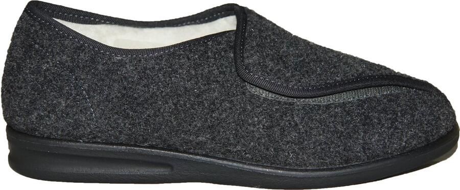 Josef Seibel Belfort 85 W Hausschuh für Herren Grau