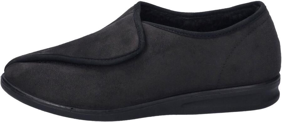 Josef Seibel Belfort 85 W Hausschuh für Herren Schwarz