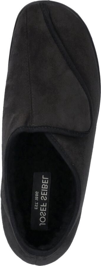 Josef Seibel Belfort 85 W Hausschuh für Herren Schwarz