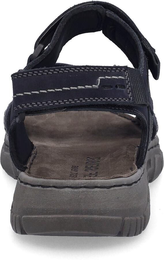 Josef Seibel Sandalen Brendan 08 klittenbandschoen trekkingsandaal met extra hiel-klittenbandsluiting