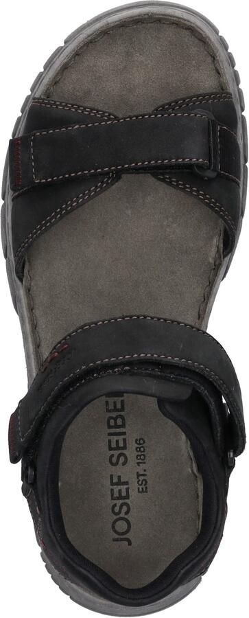 Josef Seibel Comfortabele Sandalen voor Heren in effen kleur