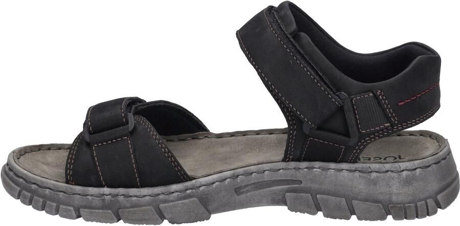 JOSEF SEIBEL Sandalen 'Sandale Herren 16801TE261 100 Echtleder in schwarz' zwart