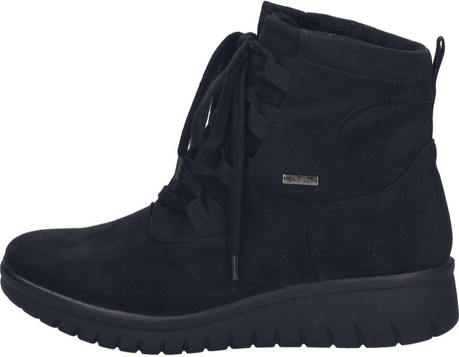 Josef Seibel Dames sneeuwlaars hoge veterschoen Calais 08 Artikel 55351 MA236 100 Zwart