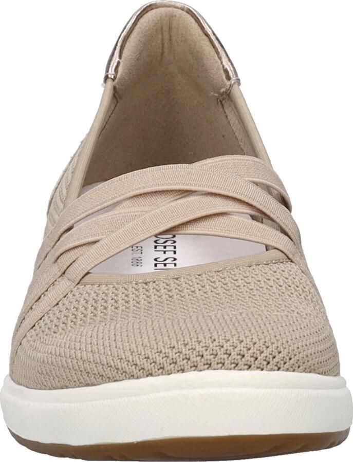 Josef Seibel Ballerina's met riempje Caren 67 Slipper sneaker instapper met lederen inzet op de hiel