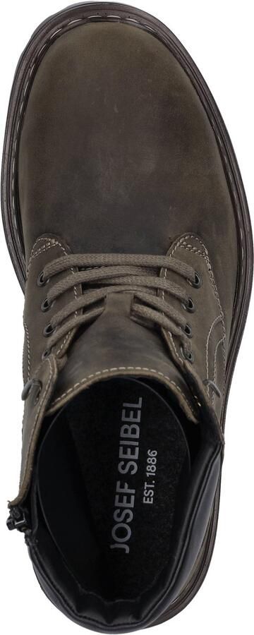 Josef Seibel CHANCE~39~~~~~~~~~~~~~~~~~~~~~ Vrije tijd half-hoog Heren veterschoen Heren sneakers Grijs - Foto 3