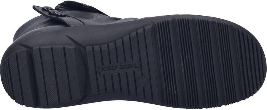 Josef Seibel Laarsjes Charlotte 14 Boots laarzen met ritssluiting en gerimpelde schacht