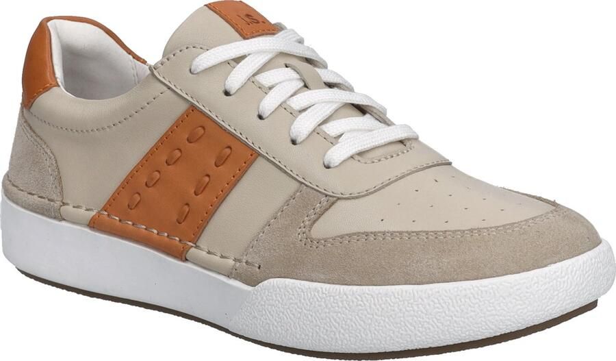 Josef Seibel CLAIRE~27~~~~~~~~~~~~~~~~~~~~~ Lage sneakersDames sneakers Wit beige
