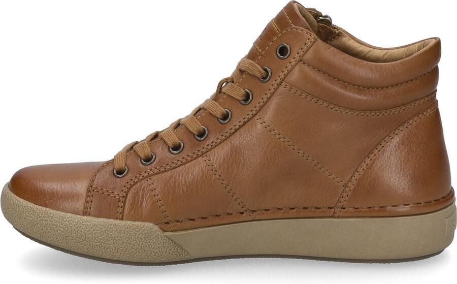Josef Seibel Sneakers Claire 11 veterschoenen high top sneaker comfortschoen met leren binnenzool