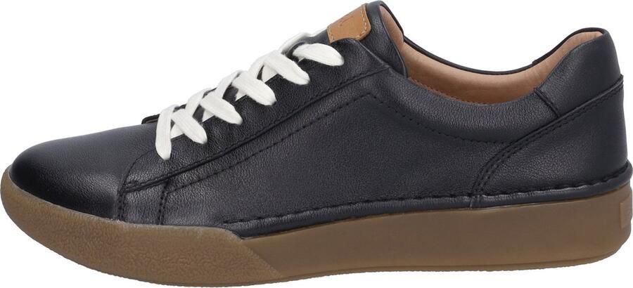 JOSEF SEIBEL Sneakers laag 'Claire' zwart gemêleerd