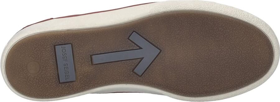 JOSEF SEIBEL Sneakers laag 'Claire 33' roestrood zilver