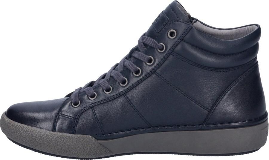Josef Seibel Sneakers Claire 11 Veterschoenen high top sneaker comfortschoen met leren binnenzool