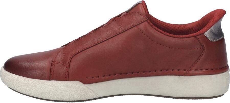 JOSEF SEIBEL Sneakers laag 'Claire 33' roestrood zilver
