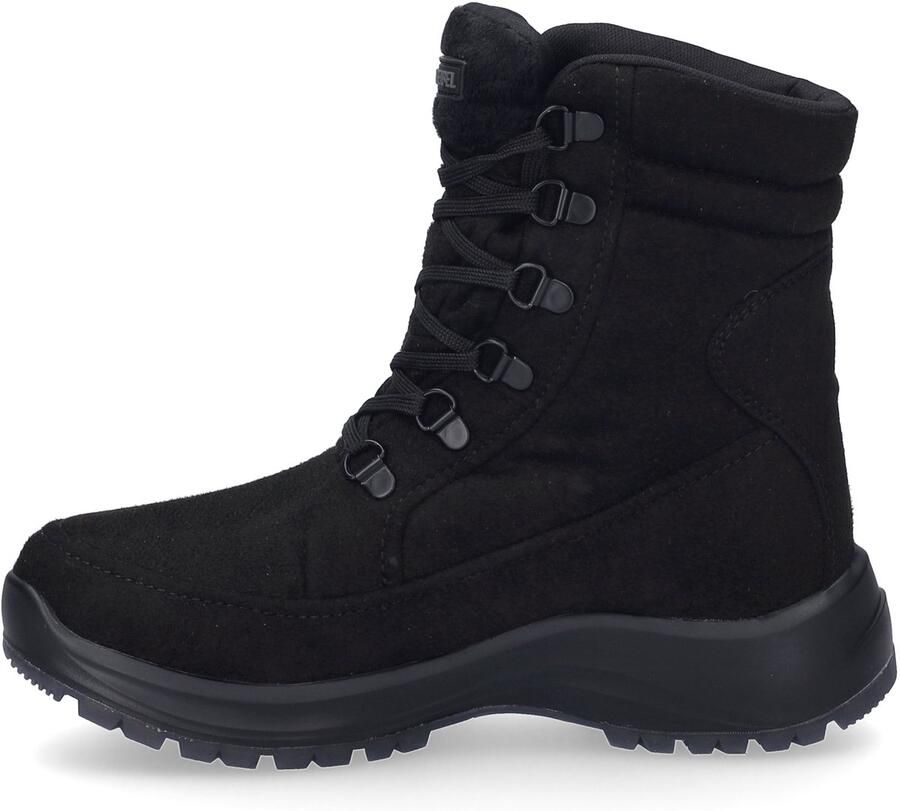JOSEF SEIBEL Veterlaarzen 'Schnürstiefel Damen 91851 PL571 100 Kunststoff (Synthetik) in schwarz' zwart