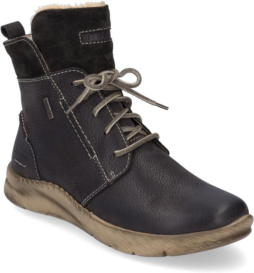 JOSEF SEIBEL Veterlaarzen 'Damen Stiefelette 91753VL796 150 Rauleder in grau' grijs