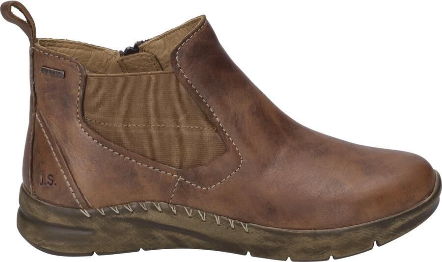 Josef Seibel Chelsea-boots Conny 57 Instaplaars winterlaarzen comfort schoen met stretchinzetten