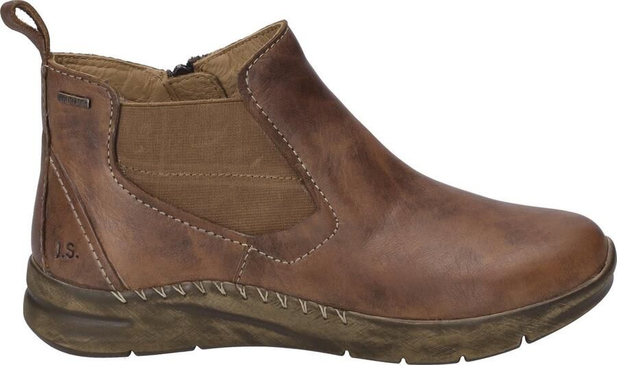 Josef Seibel Chelsea-boots Conny 57 Instaplaars winterlaarzen comfort schoen met stretchinzetten