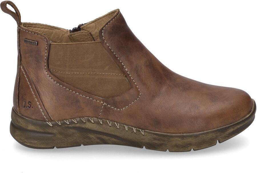 Josef Seibel Chelsea-boots Conny 57 Instaplaars winterlaarzen comfort schoen met stretchinzetten