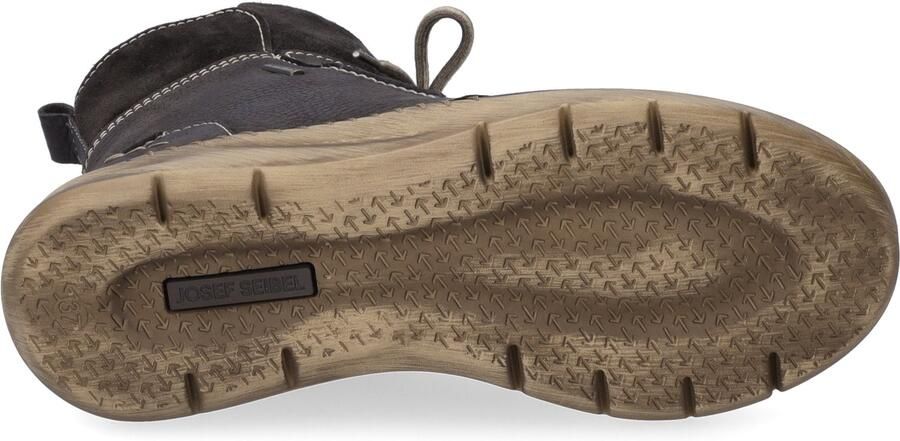 JOSEF SEIBEL Veterlaarzen 'Damen Stiefelette 91753VL796 150 Rauleder in grau' grijs