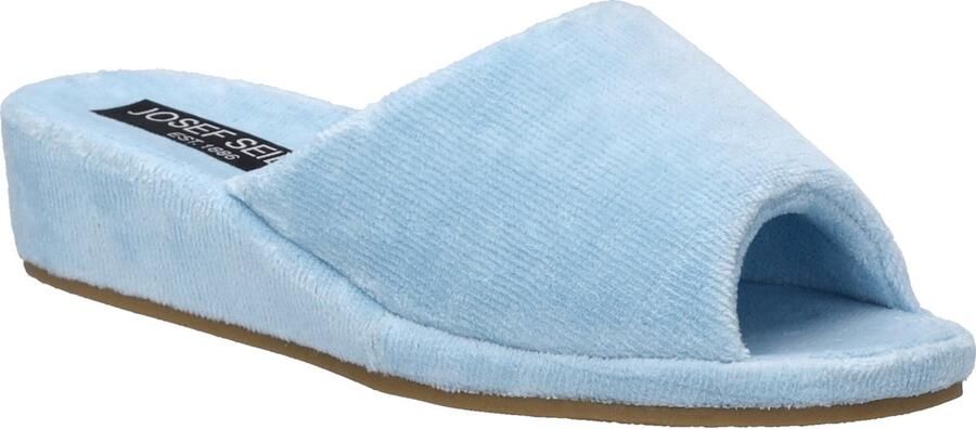 Josef Seibel -Dames blauw licht slippers & muiltjes