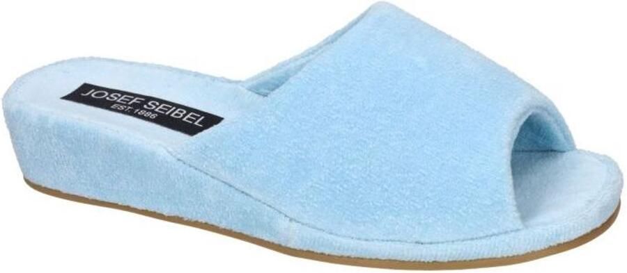 Josef Seibel -Dames blauw licht slippers & muiltjes