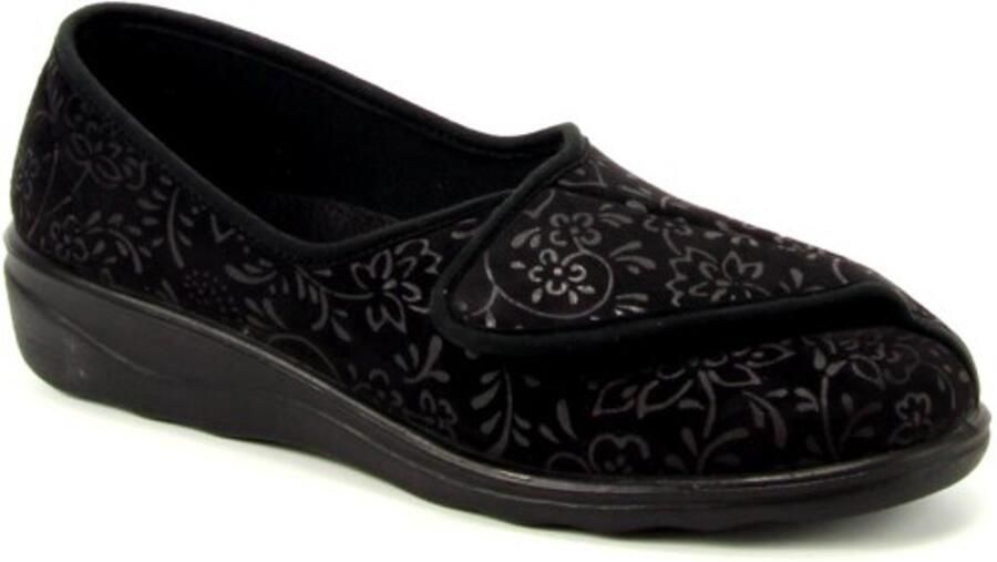 Josef Seibel Dames Pantoffel Nice 104 63604-100 Zwart