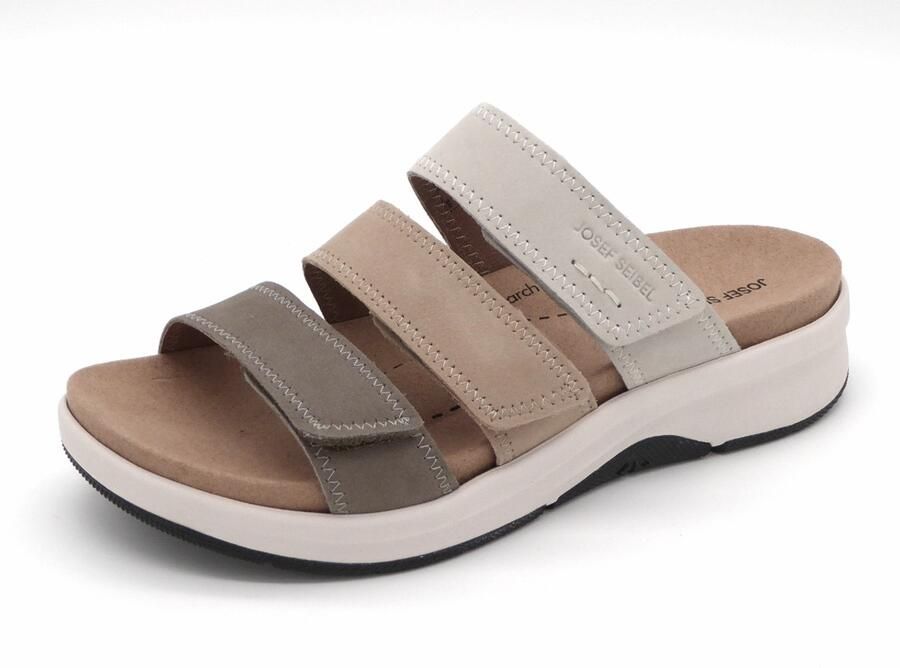 Josef Seibel Dames Slipper 97311-742 Estelle 11 Beige Multi