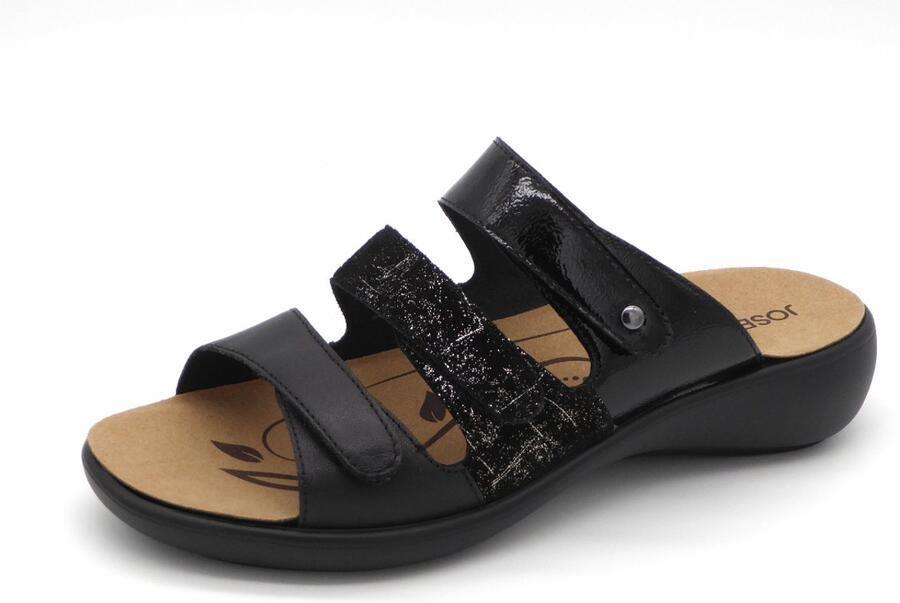 Josef Seibel Dames Slipper Ibiza 10 86710-139-100 Zwart - Foto 2