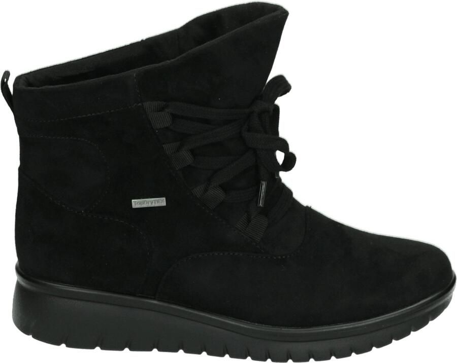 Josef Seibel Dames sneeuwlaars hoge veterschoen Calais 08 Artikel 55351 MA236 100 Zwart
