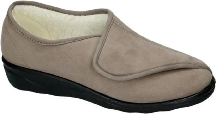 Josef Seibel -Dames taupe pantoffels