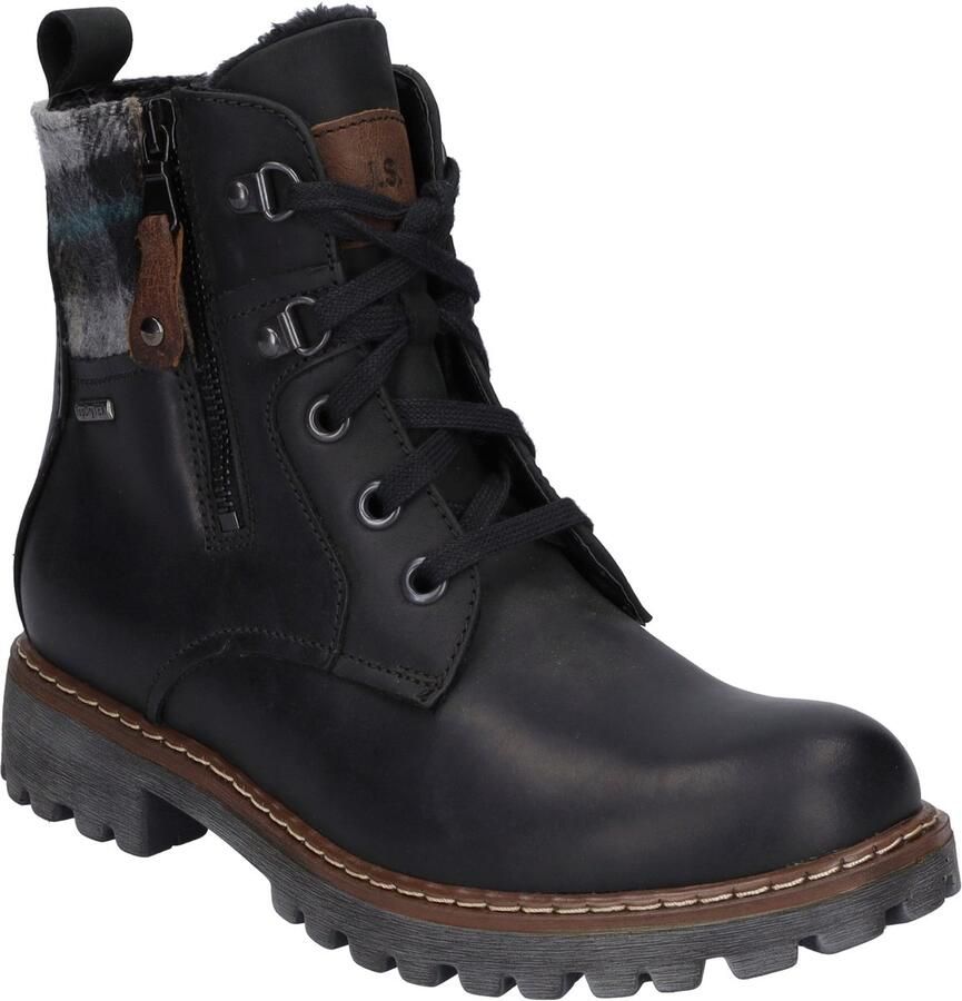 Josef Seibel Hoge veterschoenen MARTA 52 in tex-uitvoering