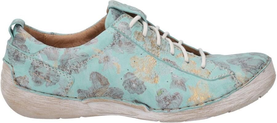 Josef Seibel dames veterschoenen groen