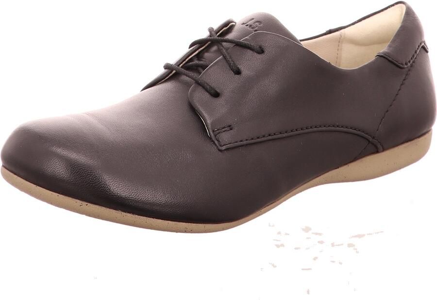 Josef Seibel dames veterschoenen zwart