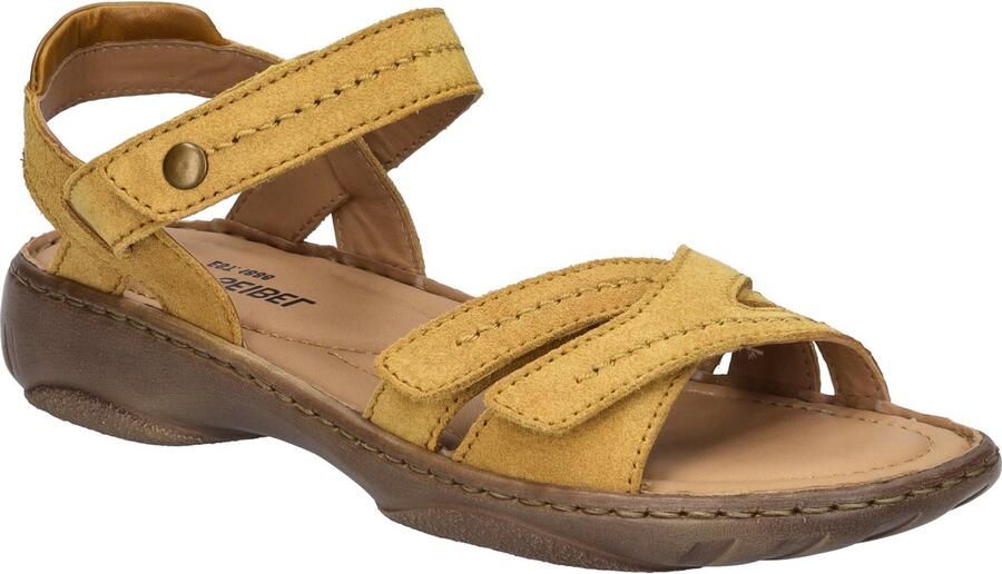 Josef Seibel Comfortabele damessandalen in effen kleuren