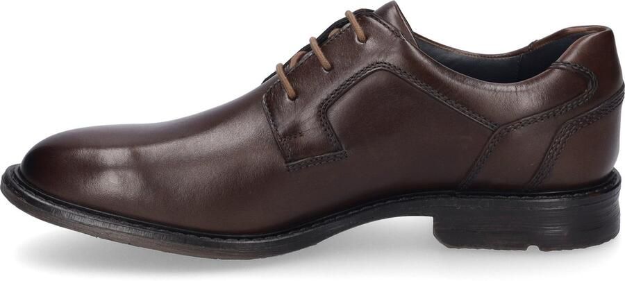 Josef Seibel Veterschoenen Earl 01 Zakelijke schoen kostuum schoen comfort schoen met verwisselbare binnenzool