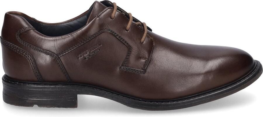 Josef Seibel Veterschoenen Earl 01 Zakelijke schoen kostuum schoen comfort schoen met verwisselbare binnenzool