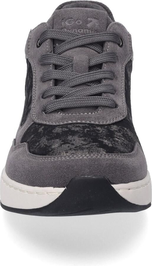 JOSEF SEIBEL Sneakers laag 'Elli 04' grafiet zilvergrijs zwart