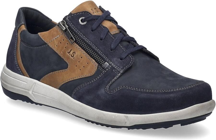 Josef Seibel Sneakers ENRICO 20 vrijetijdsschoen comfort schoen veterschoen in breedte g (breed)