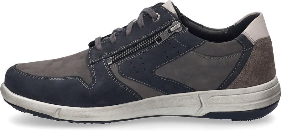 Josef Seibel ENRICO 20 Vrije tijdsschoenenHeren veterschoenHeren sneakersCasualPopulaire herenschoenen Josef Grijs