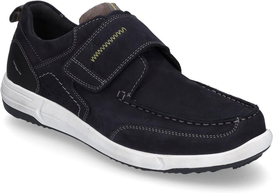 Josef Seibel Heren Casual Klittenbandschoenen Enrico Blue