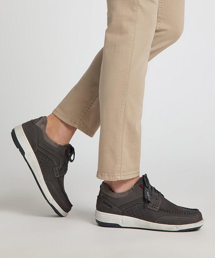 Josef Seibel Sneakers ENRICO 25 veterschoenen comfortabele schoen vrijetijdsschoen met verwisselbaar voetbed