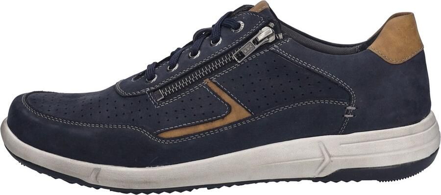 Josef Seibel ENRICO 32 Vrije tijdsschoenen Heren veterschoen Heren sneakersCasualPopulaire herenschoenen Josef Blauw