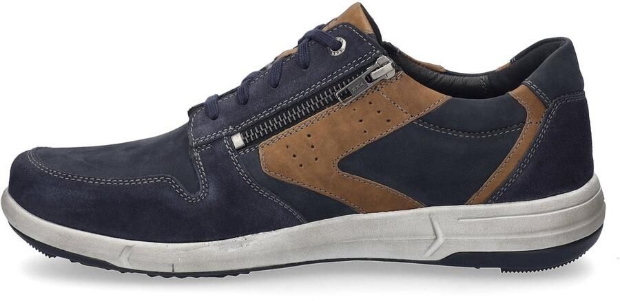 Josef Seibel Sneakers ENRICO 20 vrijetijdsschoen comfort schoen veterschoen in breedte g (breed)