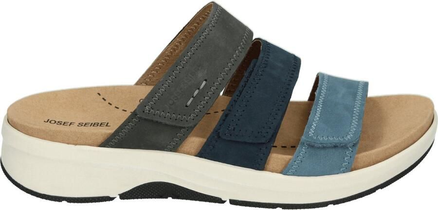 Josef Seibel Dames Slipper Estelle 11 97311-380-599 Blauw Combi