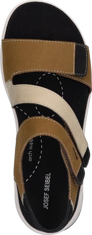 Josef Seibel Sandalen Estelle 06 comfortschoen sandaal klittenbandschoen met voetbed