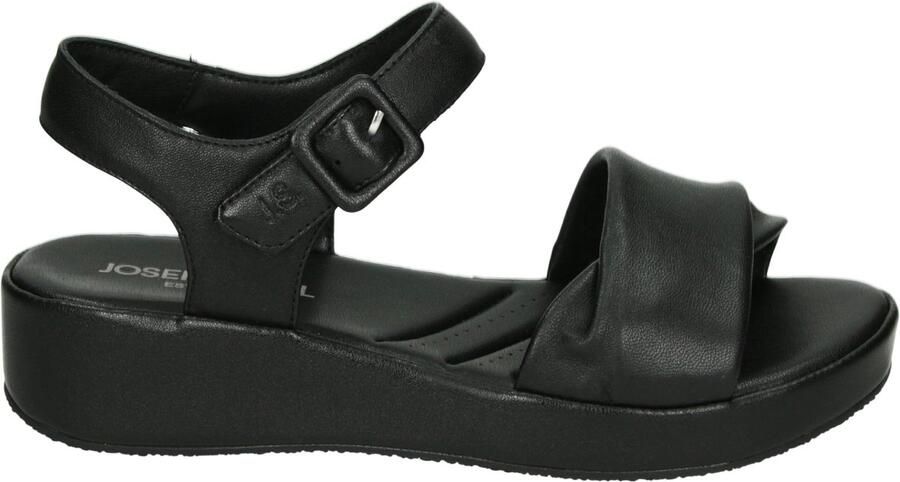 Josef Seibel EVE 02 Sandalen met hakDames SandalenPopulaire damesschoenen Josef Zwart