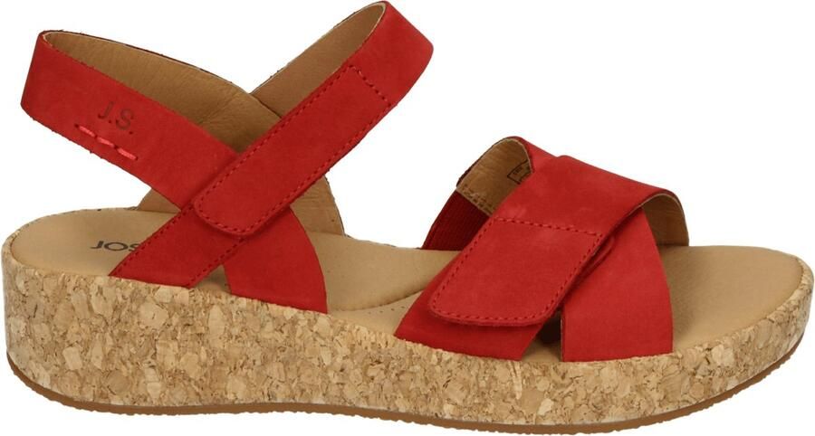 Josef Seibel EVITA 03 Sandalen met hakDames Sandalen Rood