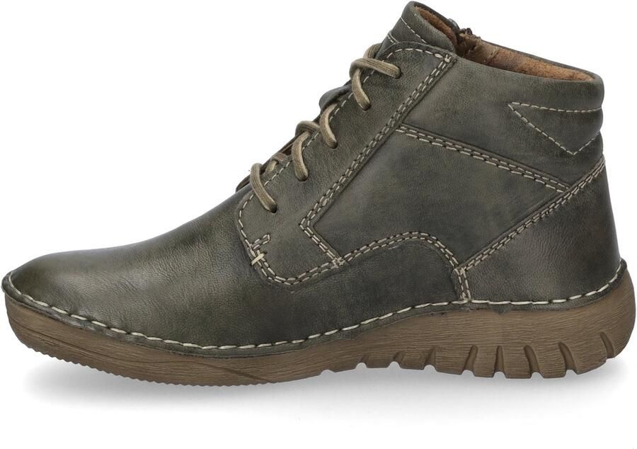 Josef Seibel Veterlaarsjes Felicia 01 Winterlaarzen veterschoenen laarzen met rits